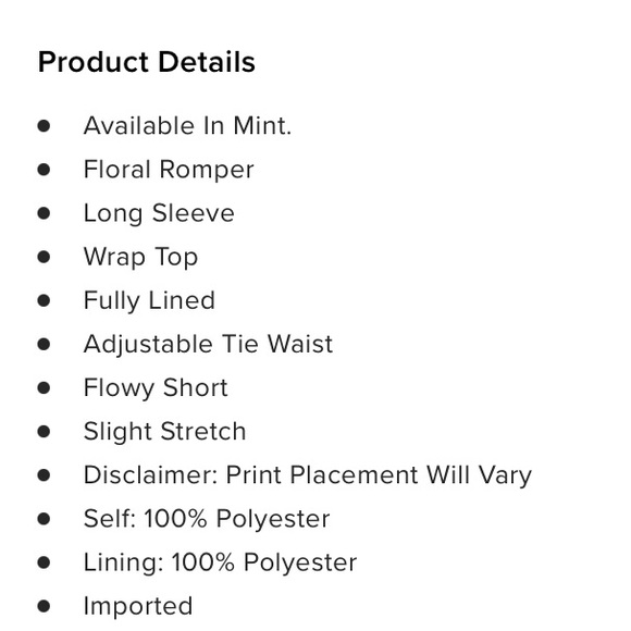 Floral Romper - Picture 4 of 4